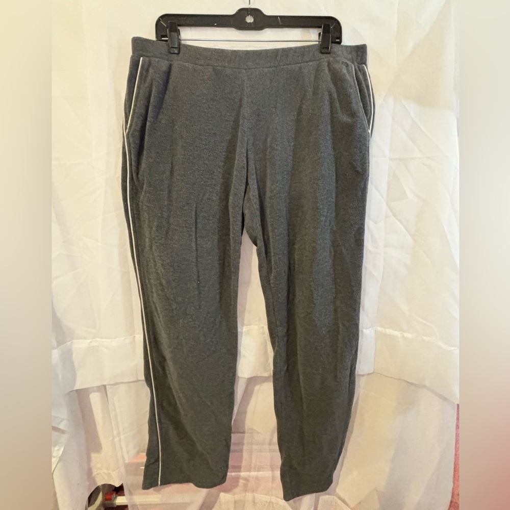 Escada Sport‎ Women's Fleece Sweatpants/Lounge Pants with Snowflake Back Pocket
